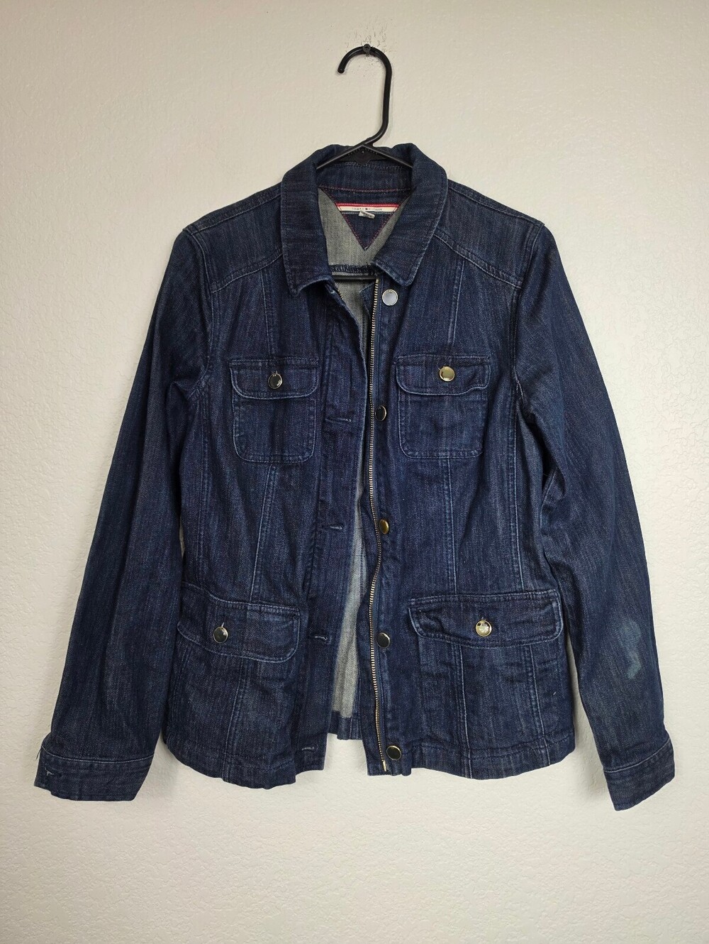 Tommy Hilfiger Dark Blue Denim Jacket Medium